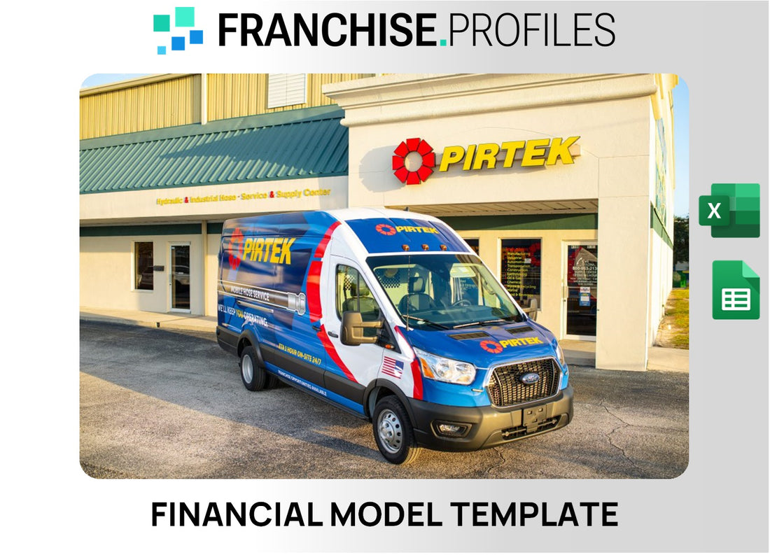 Pirtek Franchise Financial Model Template