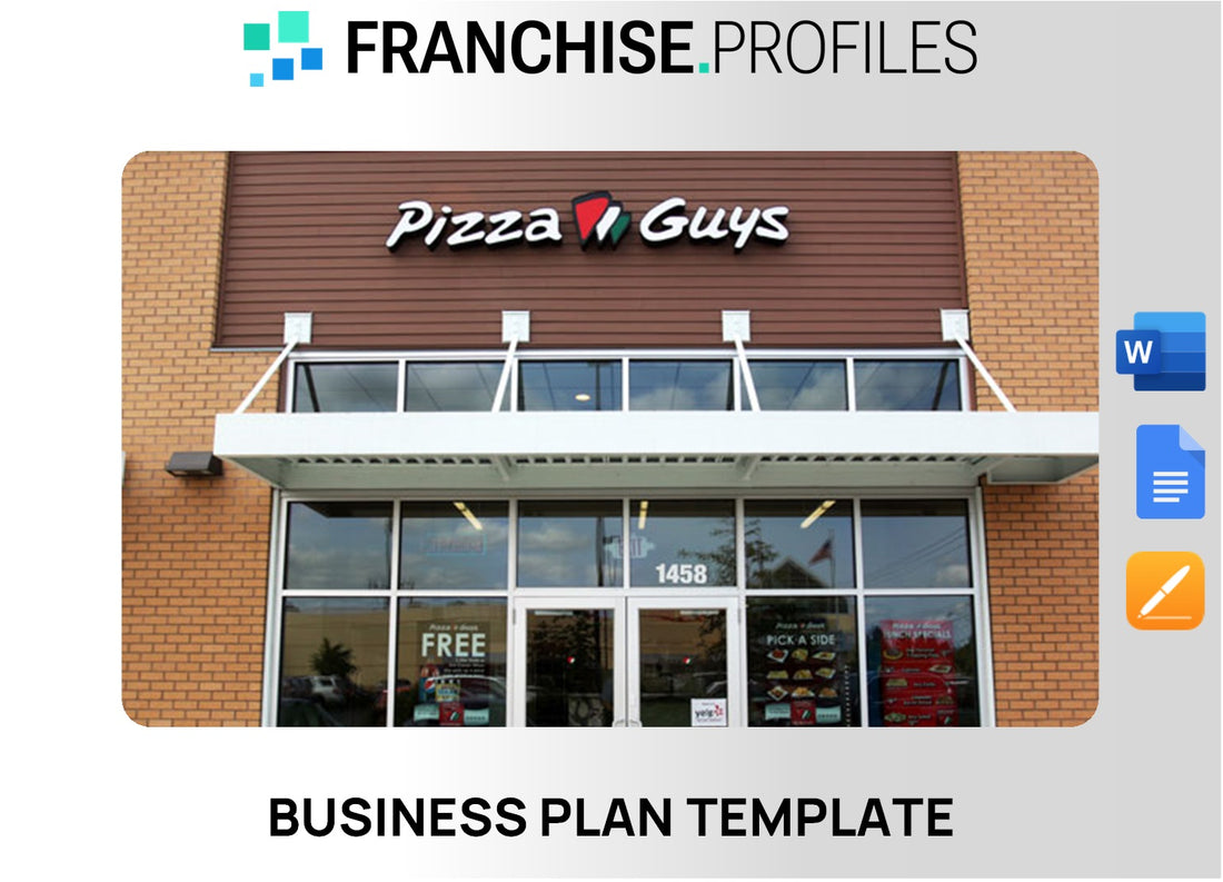 Pizza Guys Franchise Business Plan Template