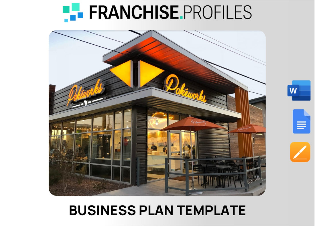 Pokeworks Franchise Business Plan Template