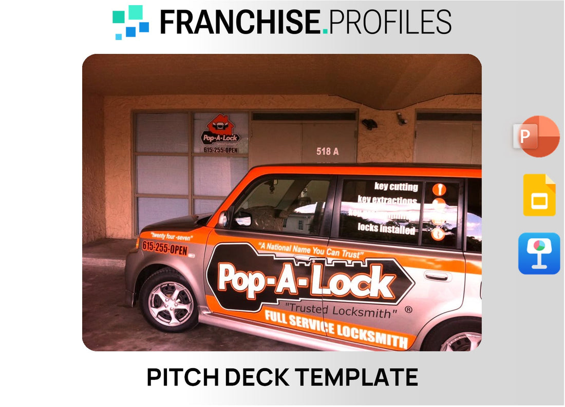 Pop-A-Lock Franchise Pitch Deck Template