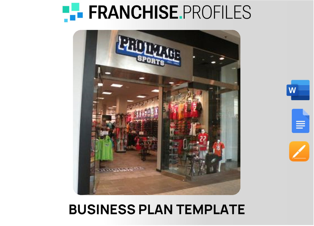 Pro Image Sports Franchise Business Plan Template