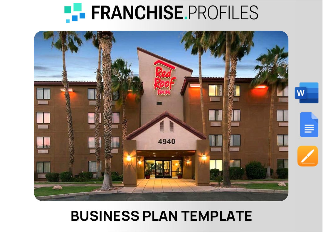 Red Roof Inn Franchise Business Plan Template