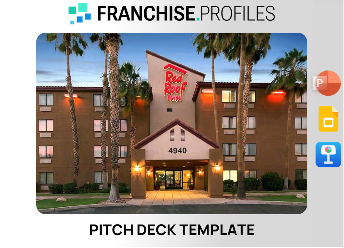 Red Roof Inn Franchise Pitch Deck Template