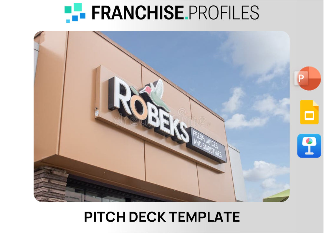 Robeks Franchise Pitch Deck Template
