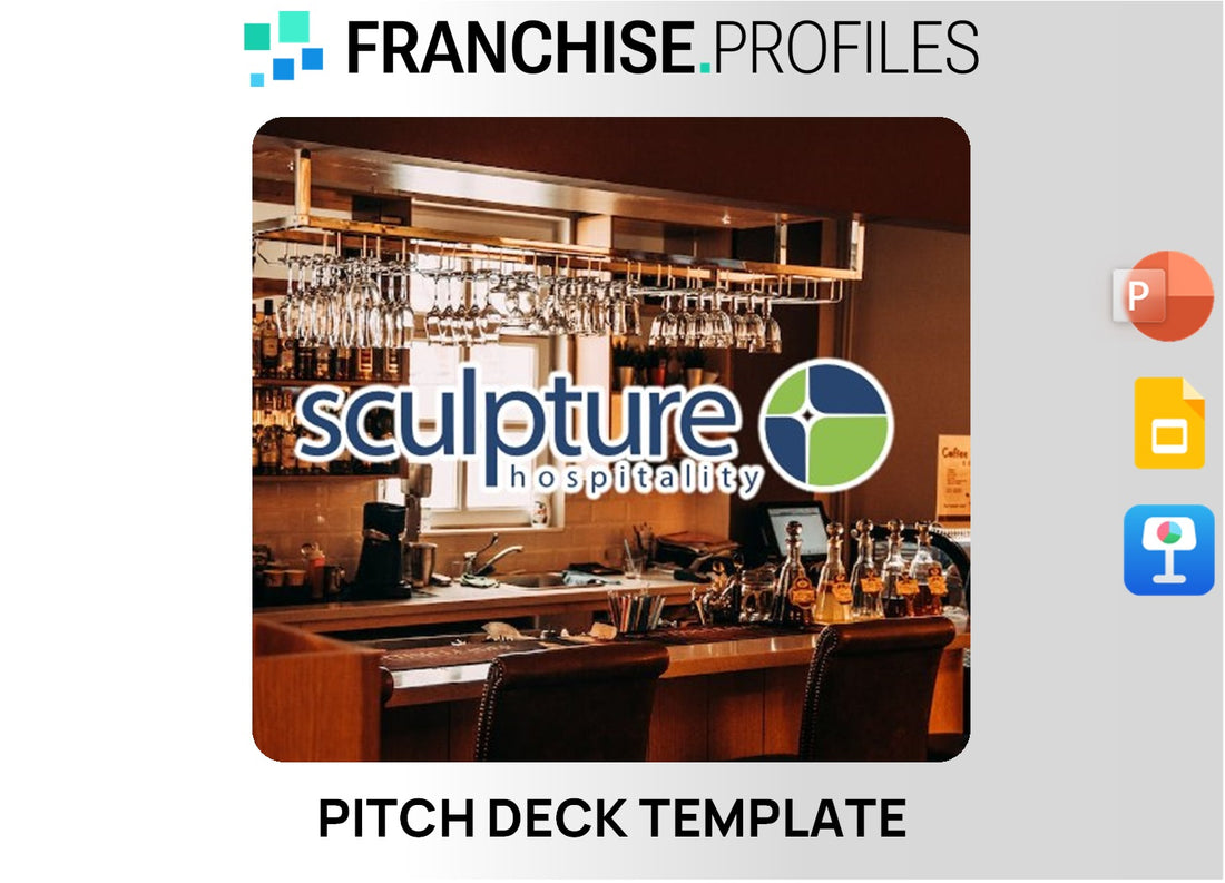 Sculpture Hospitality Franchise Pitch Deck Template