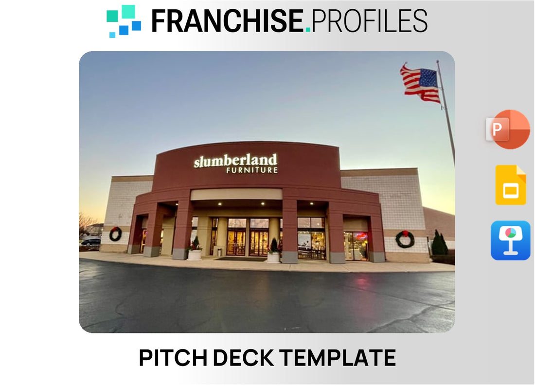 Slumberland Franchise Pitch Deck Template
