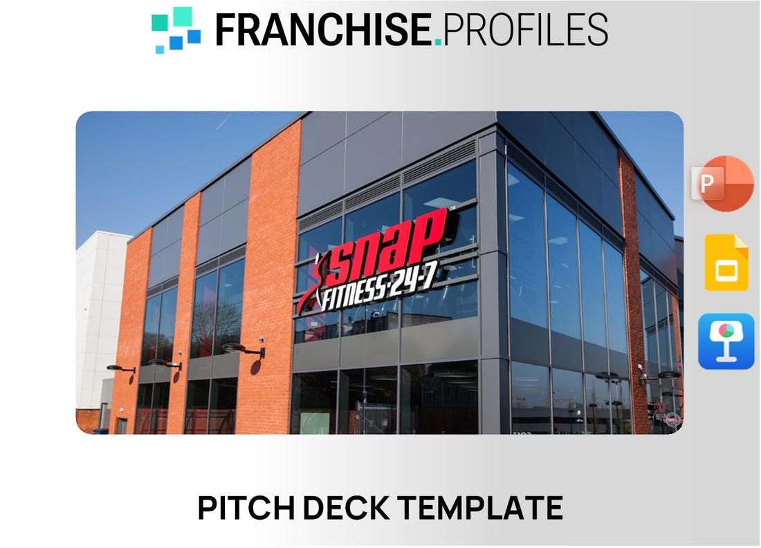 Snap Fitness Franchise Pitch Deck Template
