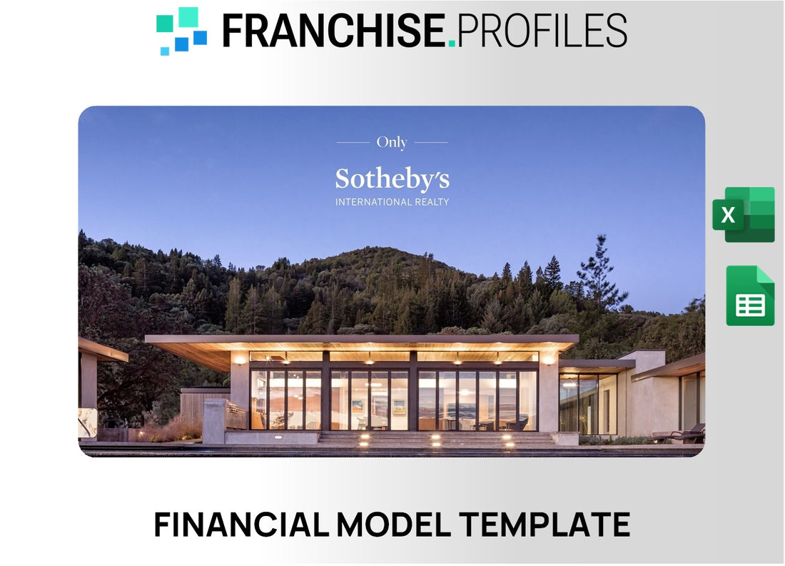 Sotheby's International Realty Franchise Financial Model Template