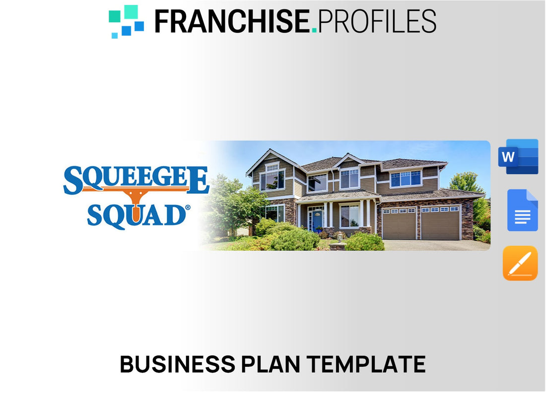 Squeegee Squad Franchise Business Plan Template