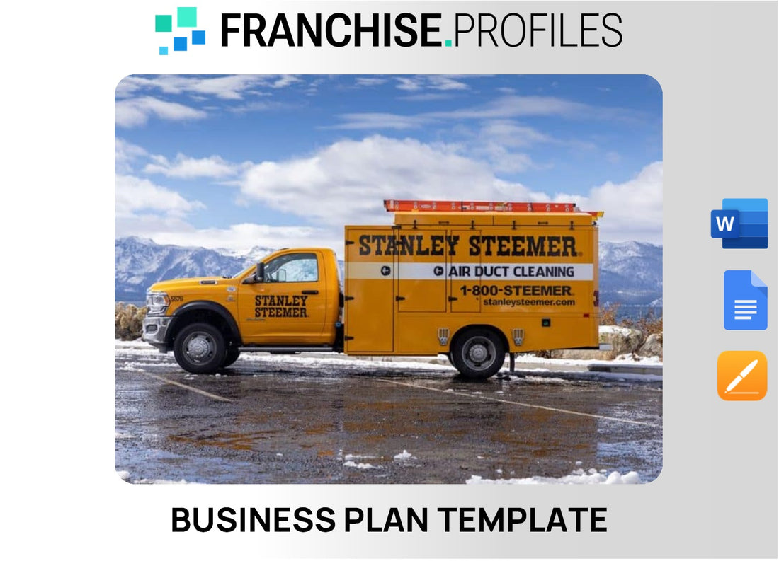 Stanley Steemer Franchise Business Plan Template