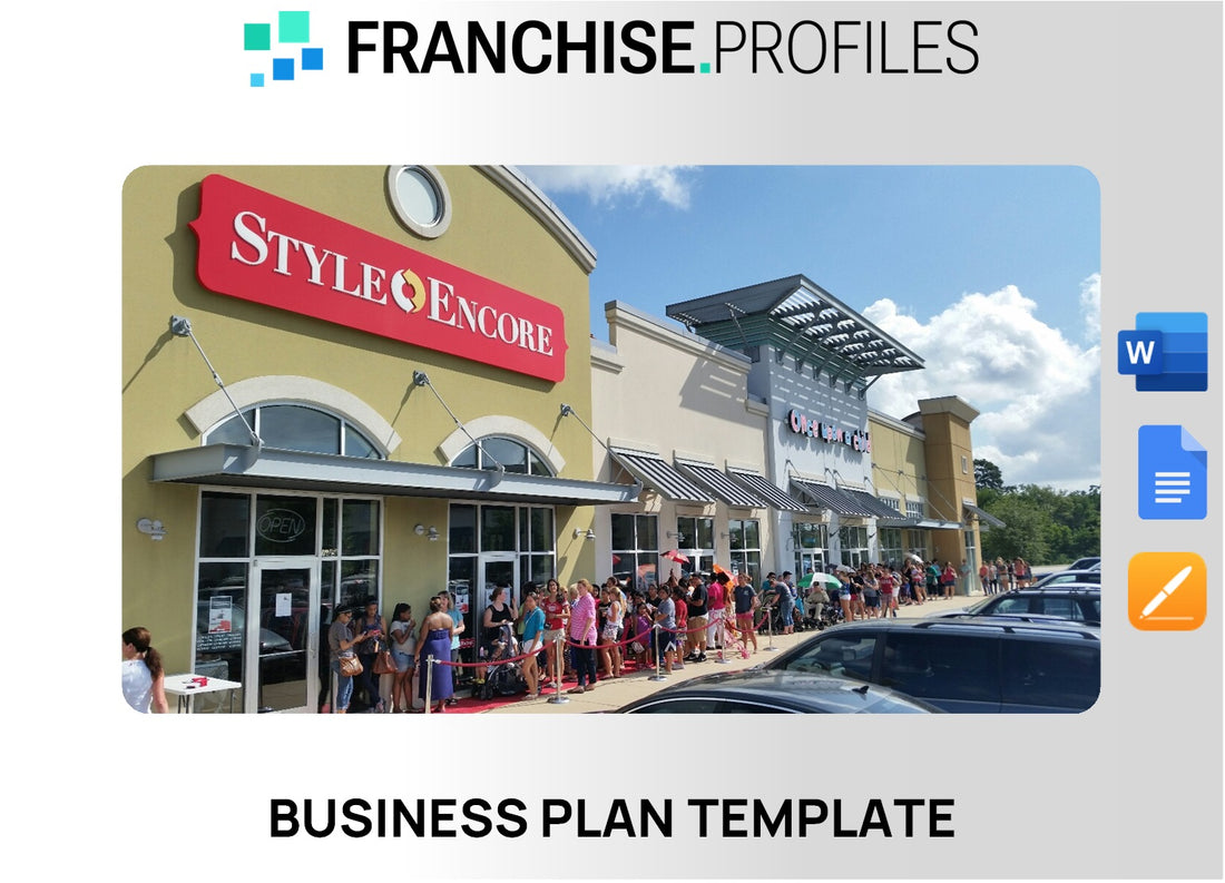 Style Encore Franchise Business Plan Template