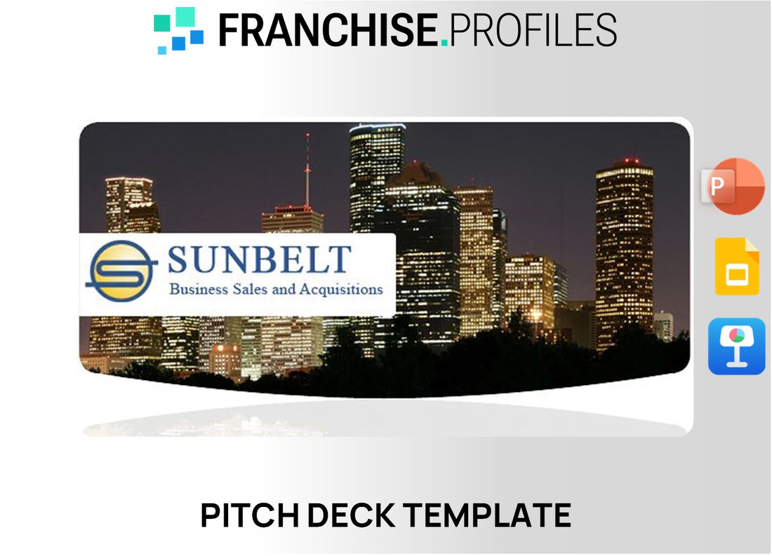 Sunbelt Business Brokers Franchise Pitch Deck Template