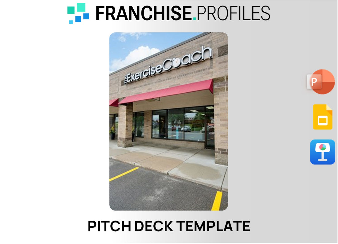 The Exercise Coach Franchise Pitch Deck Template