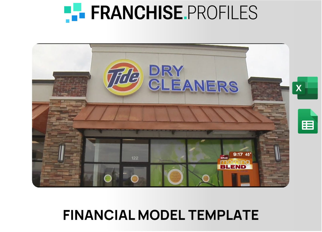 Tide Dry Cleaners Franchise Financial Model Template