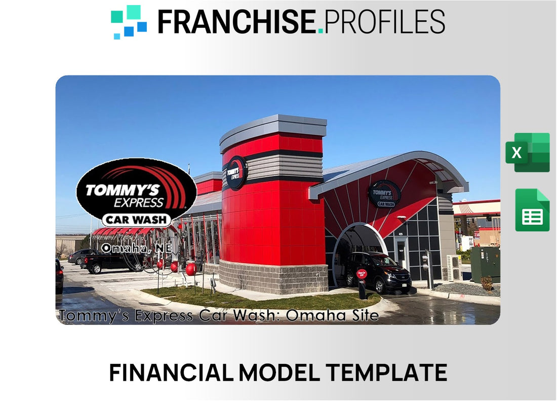 Tommy's Express Car Wash Franchise Financial Model Template
