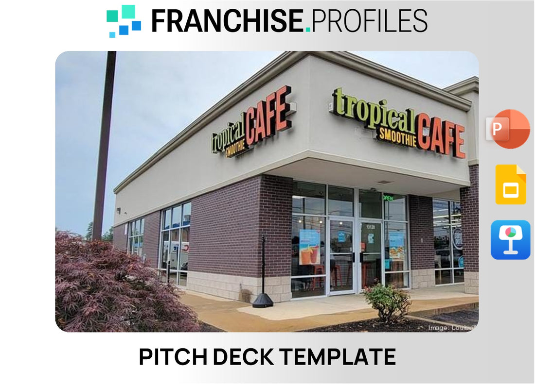 Tropical Smoothie Cafe Franchise Pitch Deck Template