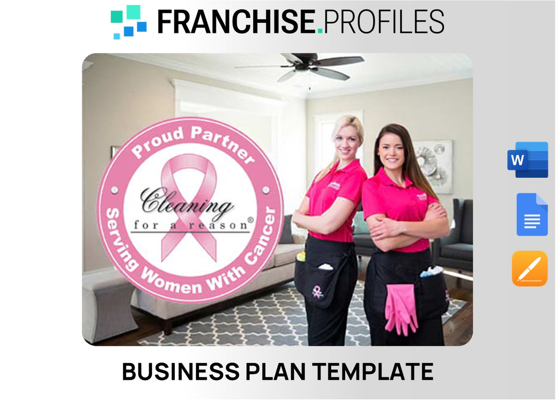 Two Maids & A Mop Franchise Business Plan Template