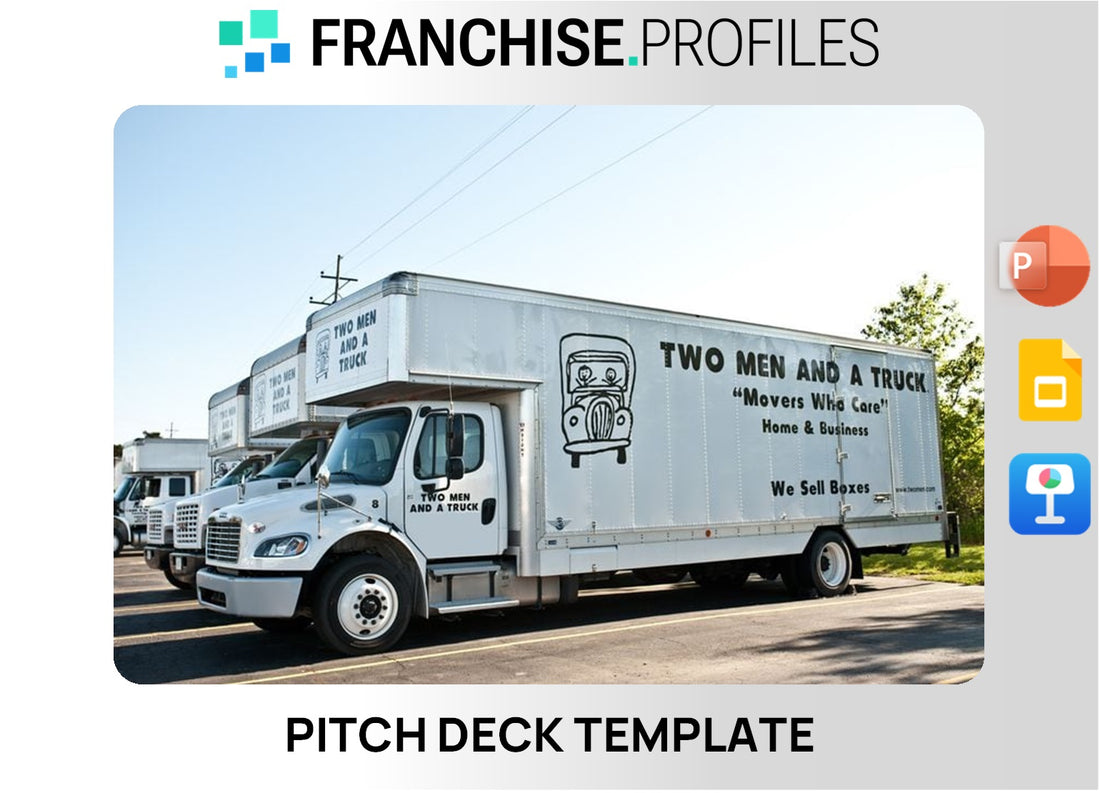 Two Men and a Truck Franchise Pitch Deck Template