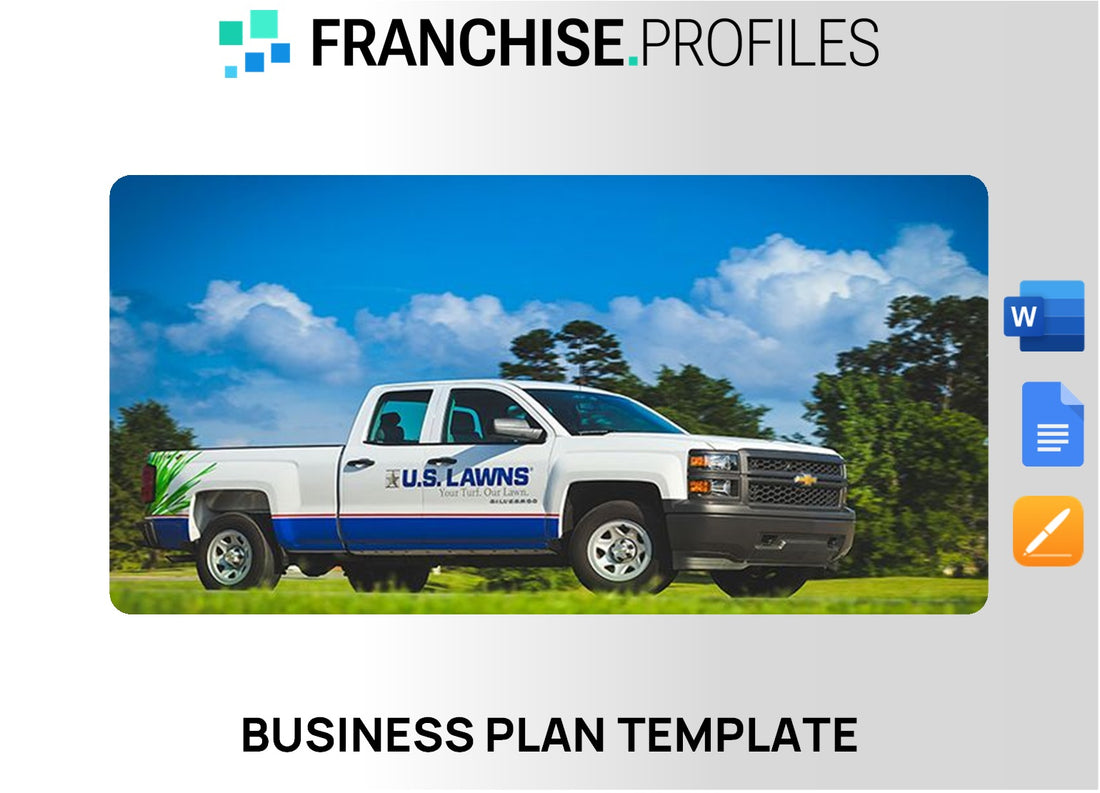 U.S. Lawns Franchise Business Plan Template