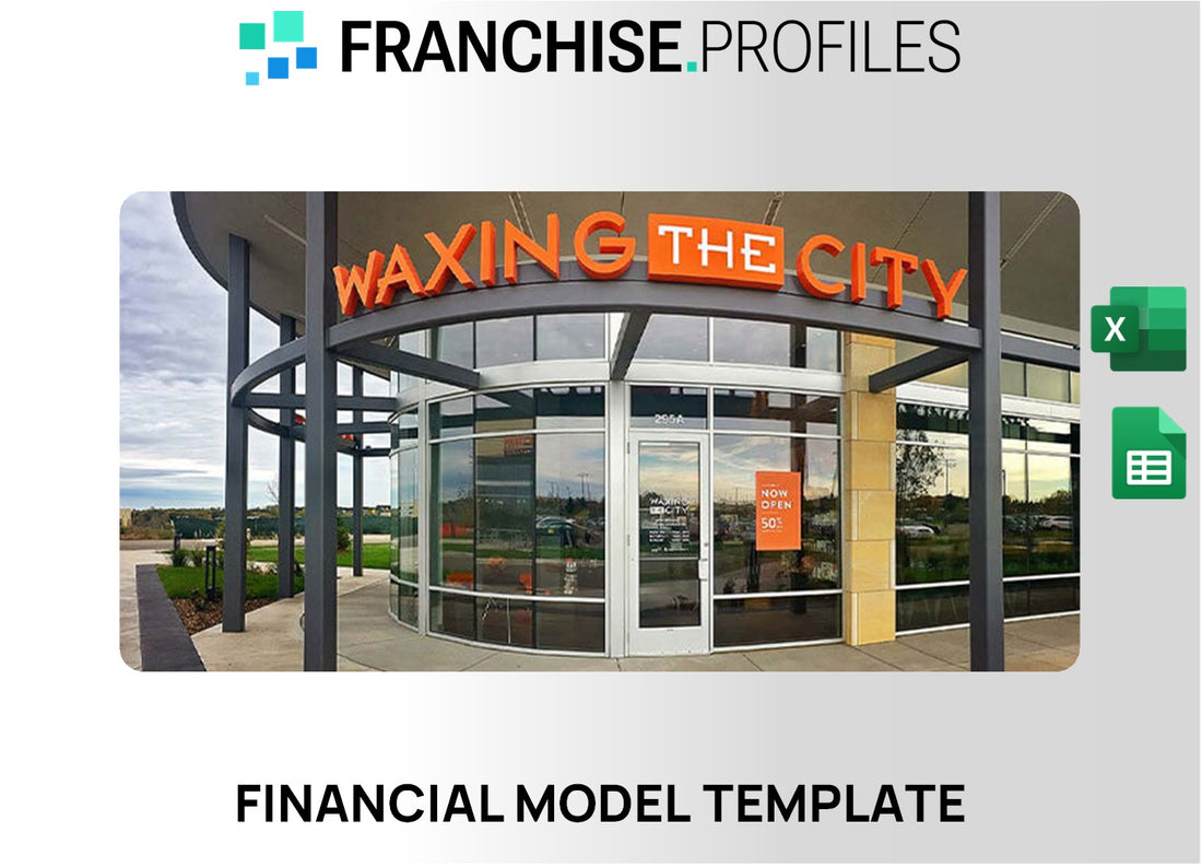 Waxing the City Franchise Financial Model Template