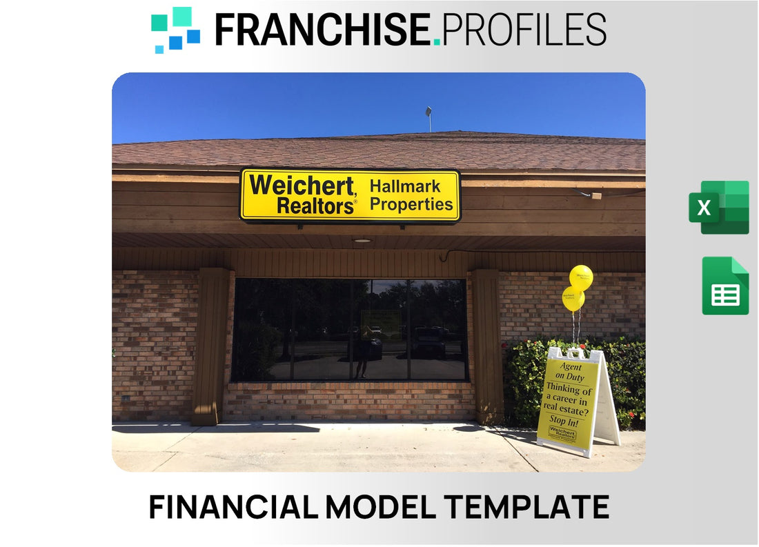 Weichert Realtors Franchise Financial Model Template