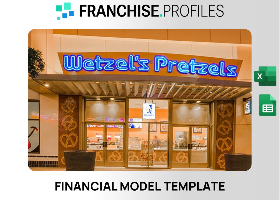 Wetzel's Pretzels Franchise Financial Model Template