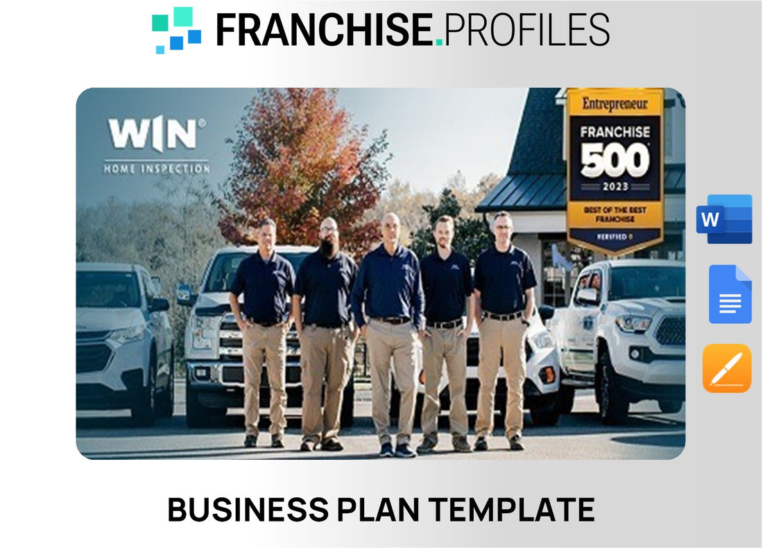 World Inspection Network  Franchise Business Plan Template