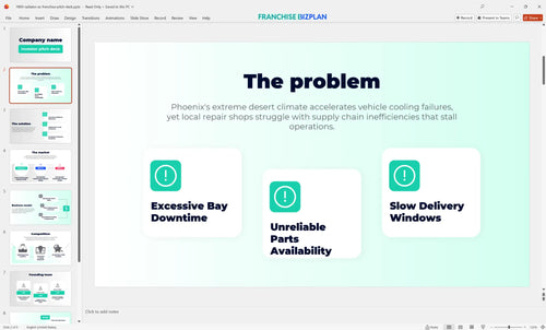 02 1800 radiator ac franchise pitch deck