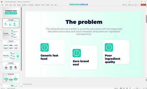 02 a w franchise pitch deck