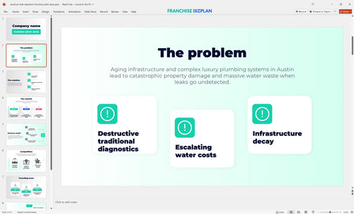 02 american leak detection franchise pitch deck