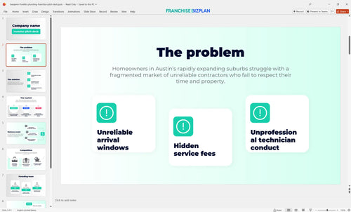 02 benjamin franklin plumbing franchise pitch deck