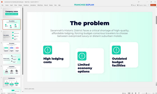 02 downtowner inns franchise pitch deck