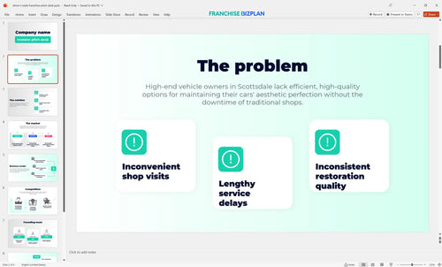 02 drive n style franchise pitch deck