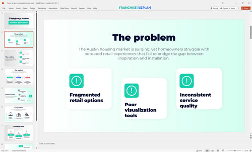 02 floors to go franchise pitch deck