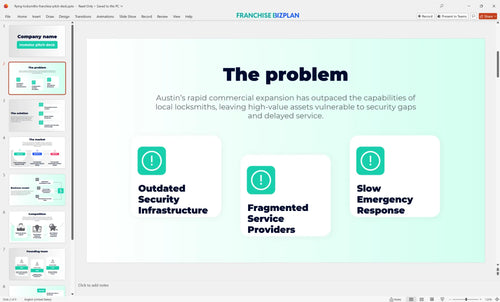 02 flying locksmiths franchise pitch deck