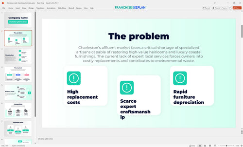 02 furniture medic franchise pitch deck