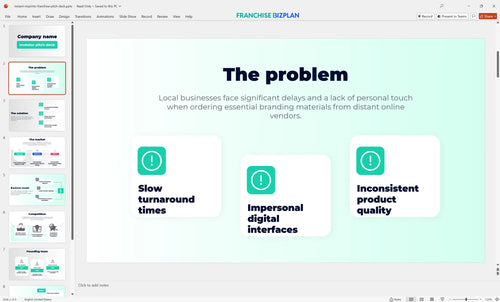02 instant imprints franchise pitch deck