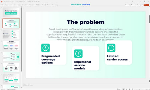 02 keystone insurers group franchise pitch deck