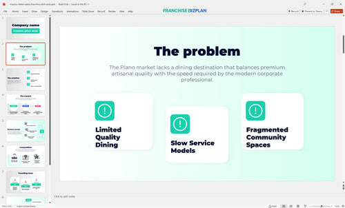 02 mazzios italian eatery franchise pitch deck