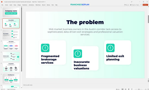 02 murphy business financial corporation franchise pitch deck