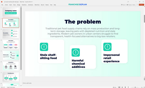 02 pet wants franchise pitch deck
