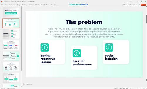 02 school of rock franchise pitch deck
