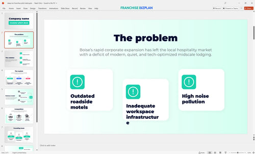 02 sleep inn franchise pitch deck