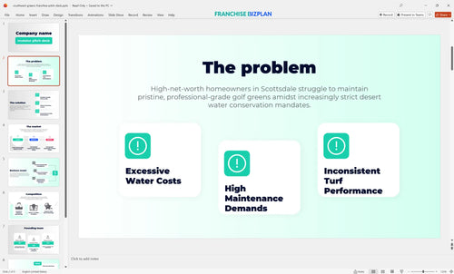 02 southwest greens franchise pitch deck