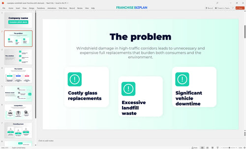 02 superglass windshield repair franchise pitch deck