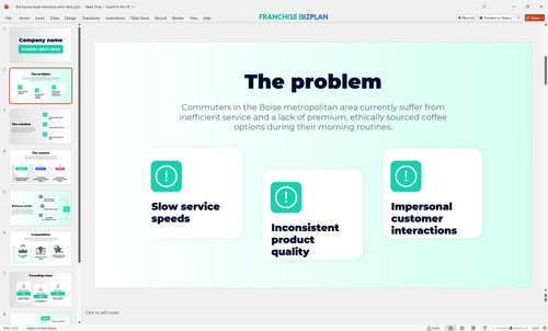 02 the human bean franchise pitch deck