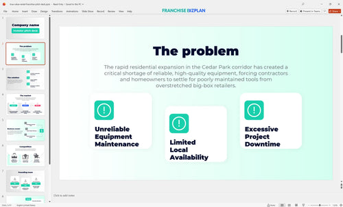 02 true value rental franchise pitch deck