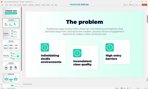 02 yoga six franchise pitch deck