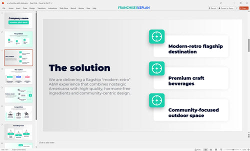 03 a w franchise pitch deck