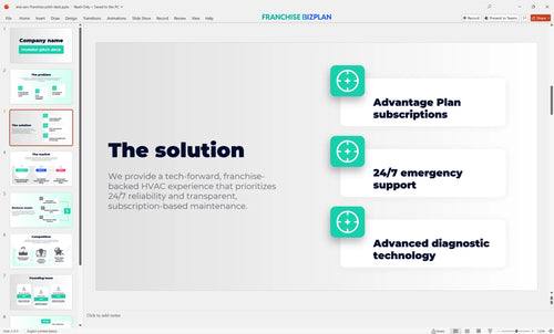 03 aire serv franchise pitch deck